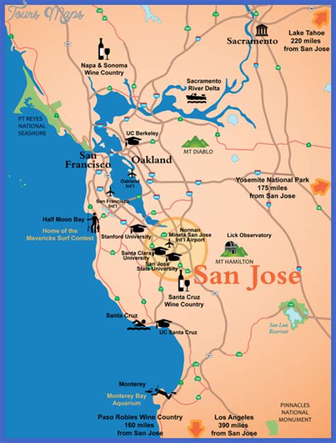 San Jose Map .